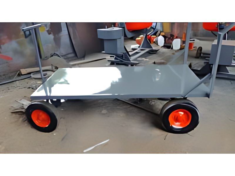 Platform Trolley For Industrial Material Handling Applications