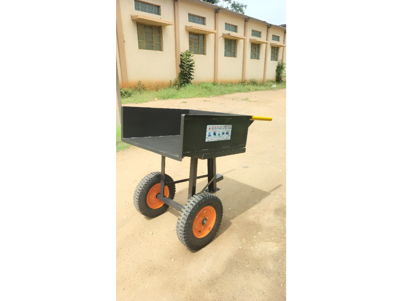 Tilting Trolley For Construction Material Handling