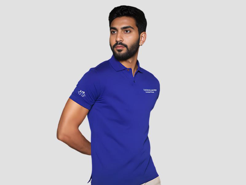 Premium Polo Collar T Shirt Employee Uniform Business Apparel