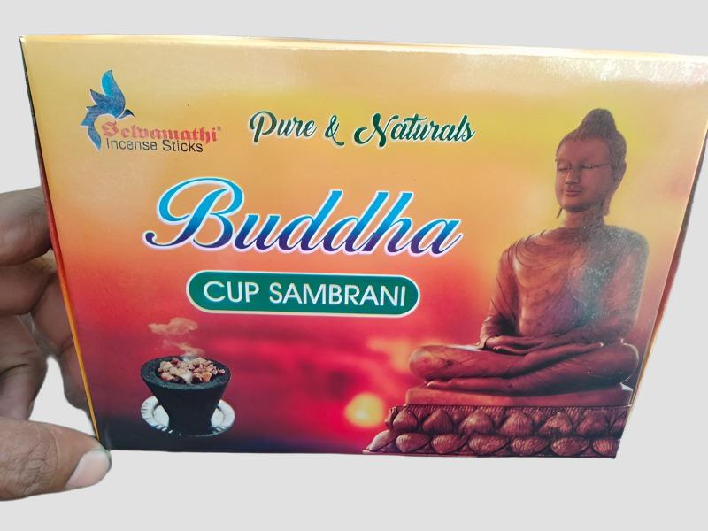 Cup Sambrani Pure And Natural Buddha Variant For Religious Use