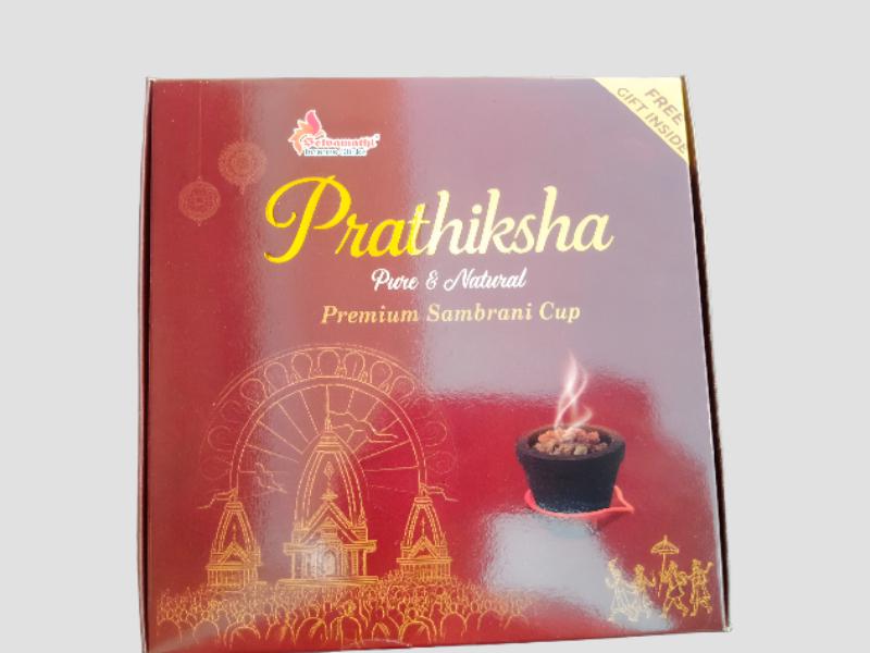 Prathiksha Resin Sambrani Cup Pure And Natural For Temple And Home Use 