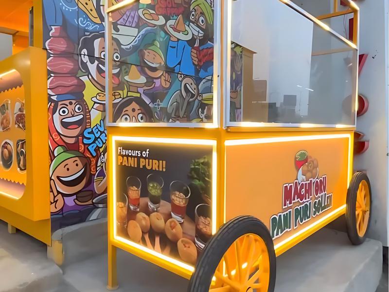 Commercial Auto Cart Mobile Food & Retail Vending System