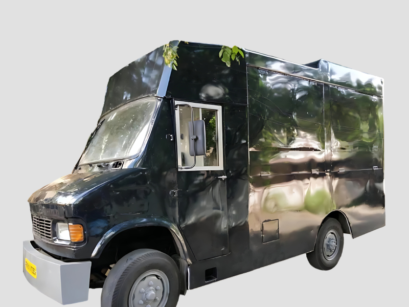 Commercial Mobile Food Truck Fabricated Body for Catering and Street Food Business