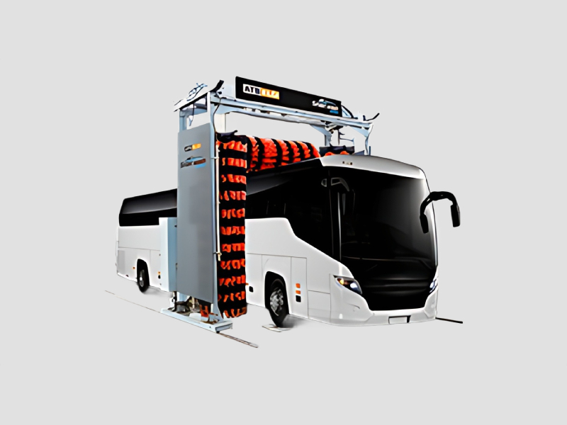 Automatic Bus Washer 3B Pivot Roll Over System