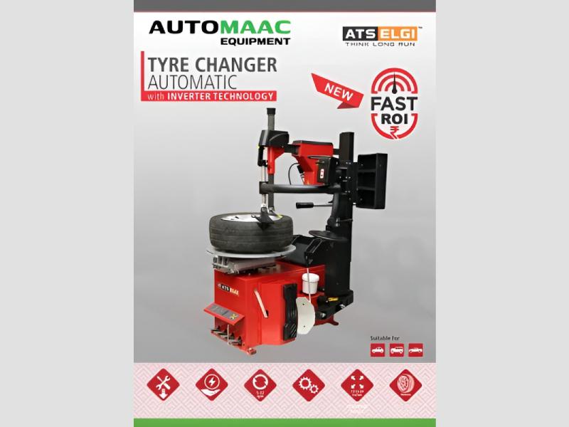 Automatic Inverter Tyre Changer With Run Flat Support For Workshops