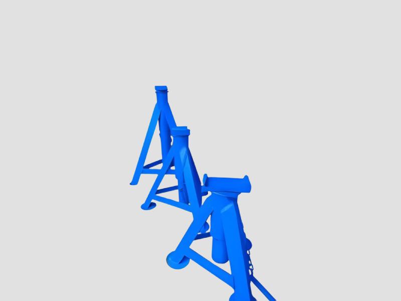 Heavy Duty Axle Stand Thirty Ton Capacity For Truck Maintenance