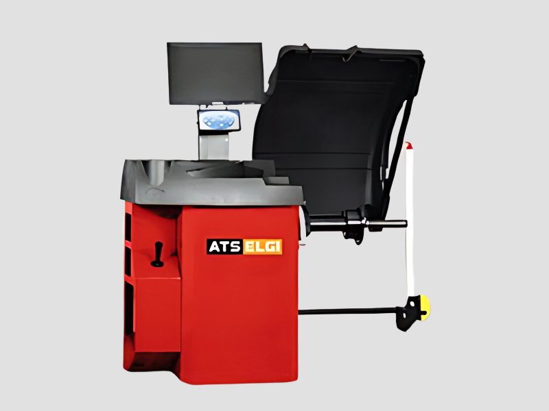 Videographic Wheel Balancer Spin Model For Automotive Workshop ATS