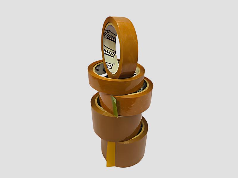 Brown Color BOPP Packing Tape For Industrial Packaging Use