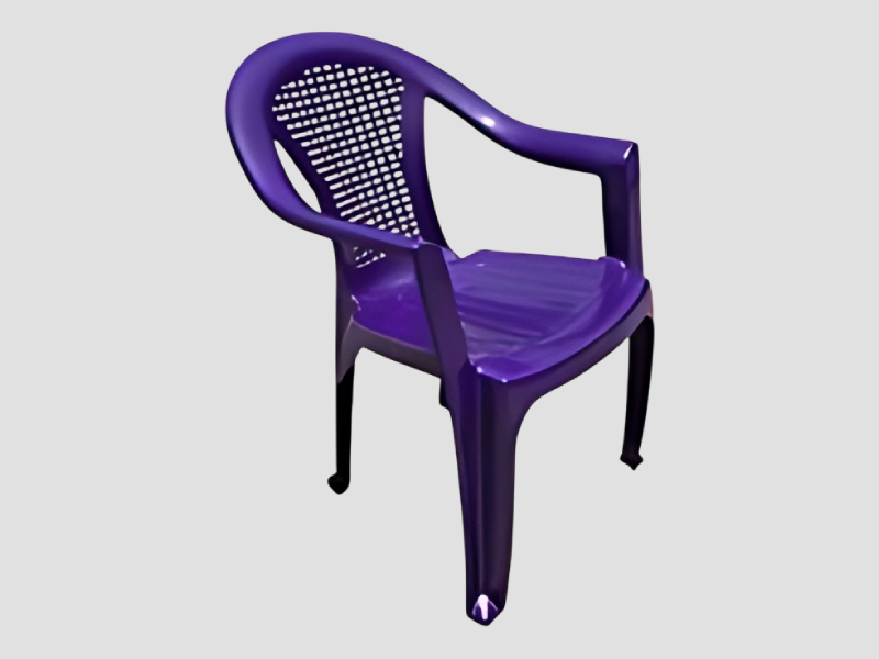 Mid Back Plastic Arm Chair Master Design for Indoor Outdoor