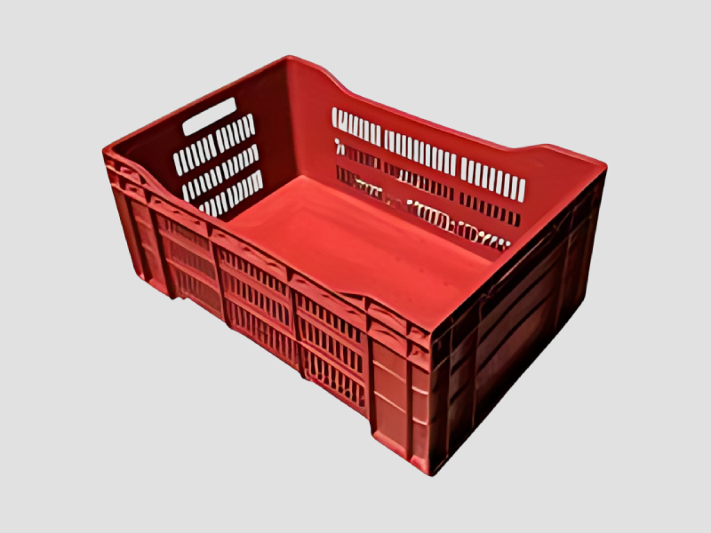 Plastic Banana Crate 30 Kg Capacity for Agriculture Use