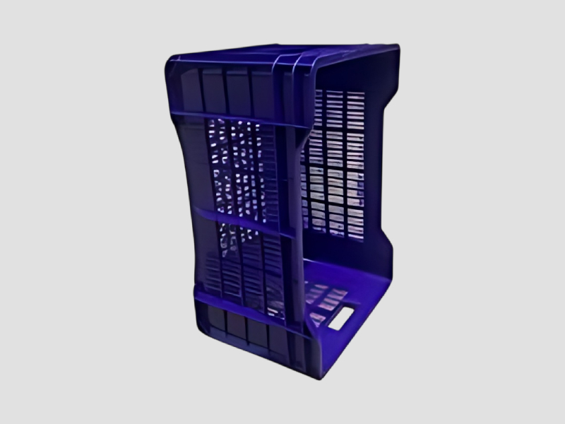 Plastic Fruit Vegetable Crate 25 Kg Capacity for Agriculture