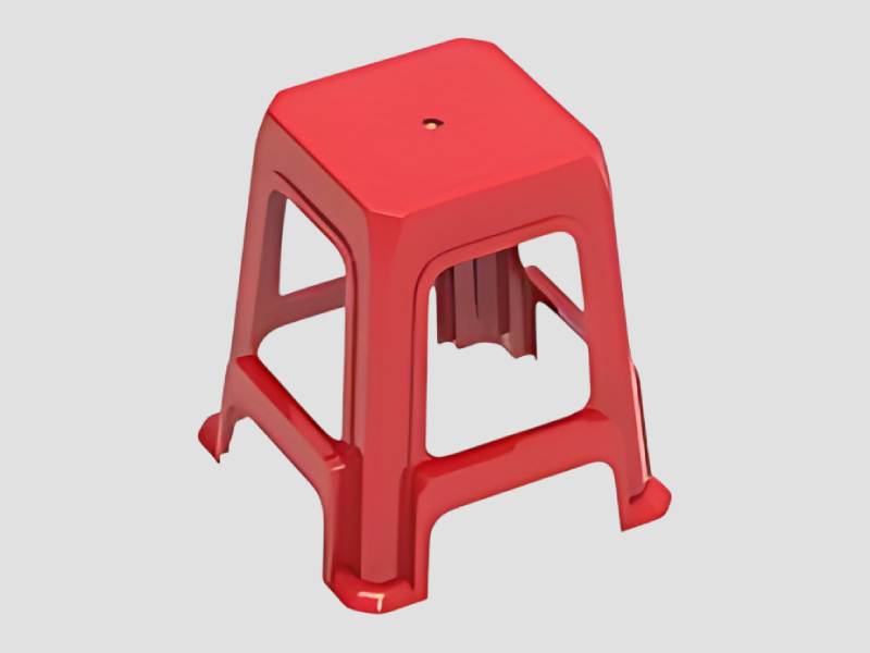 Plastic Stool Pixel 19 Inch for Indoor Outdoor Seating Use
