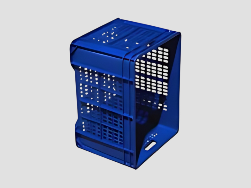 Plastic Vegetable Crate 30 Kg Capacity for Agriculture Use