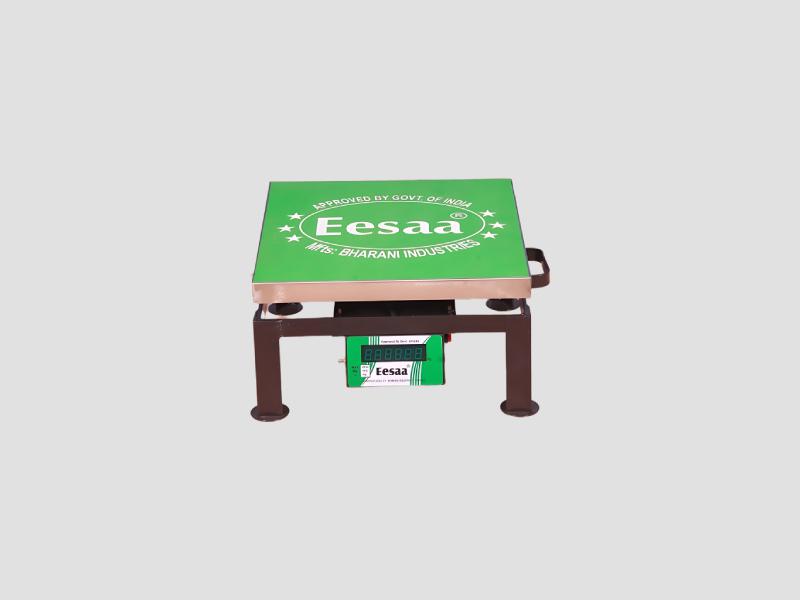 Mild Steel Poultry Weighing Platform Scale 300 Kg