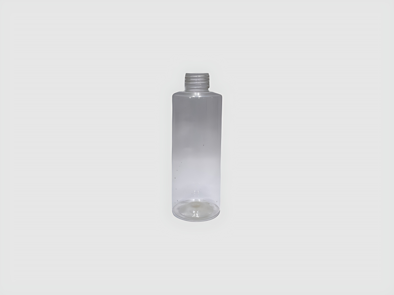 Clear Cylinder Bottle 200ml For Cosmetic Packaging