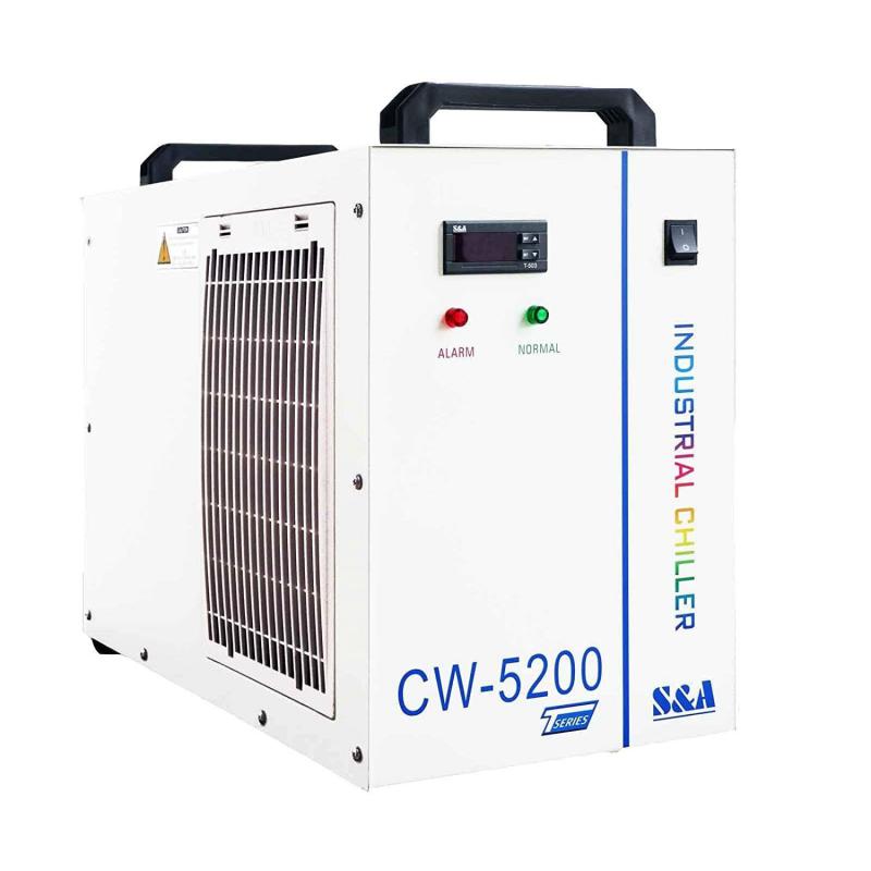 CO2 Laser Chiller CW 5200 Model For Laser Machine Cooling System