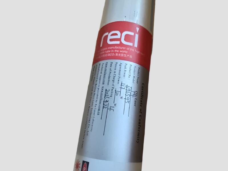 RECI T4 CO2 Laser Tube For Industrial Laser Cutting Machines RECI