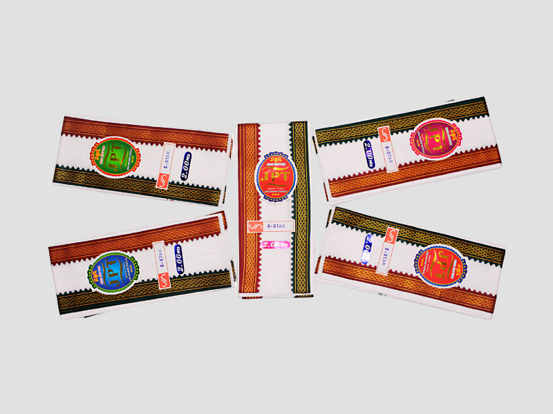 Dhoom White Cotton Gamcha