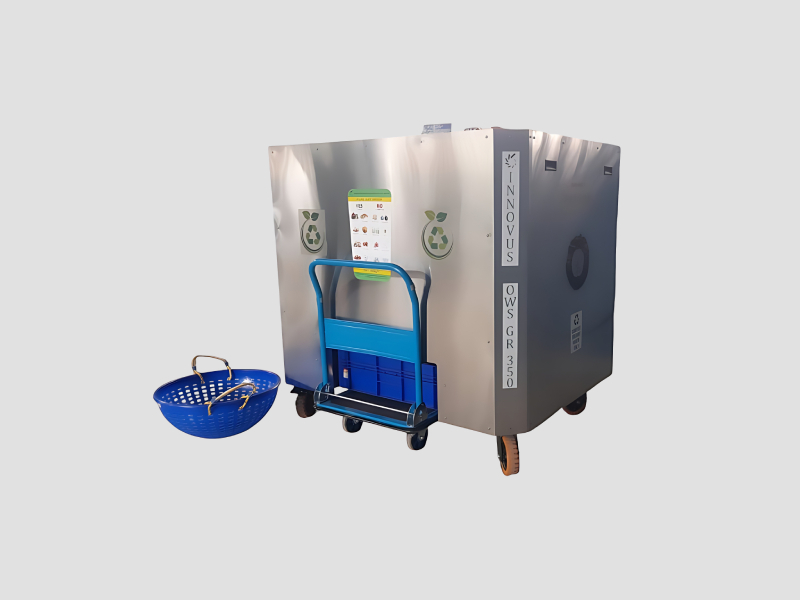 Industrial Organic Waste Shredder Machine OWS GR 350 For Efficient Composting Waste Processing