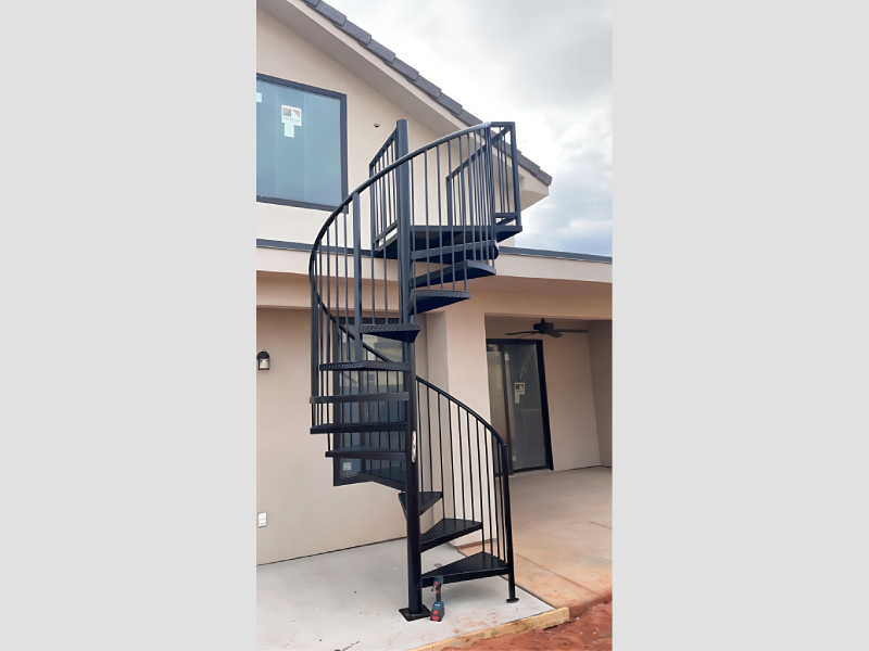 Metal Spiral Staircase Fabrication System 