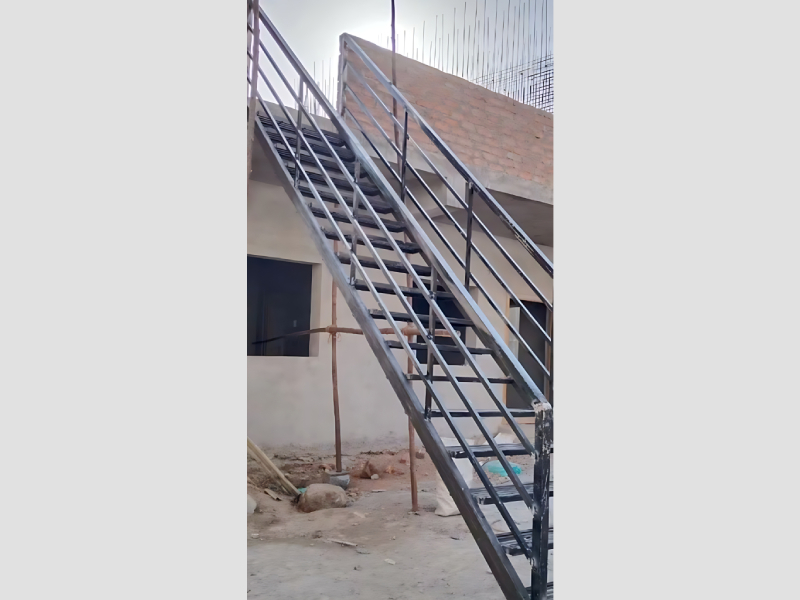 Mild Steel Staircase Fabrication and Installation System For Buildings
