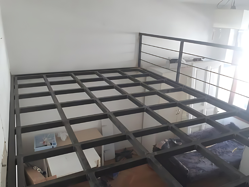 Mild Steel Structural Framework Fabrication System for Construction Projects