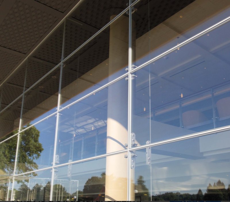 Patch Fitting Glass Work for Frameless Glass Installations