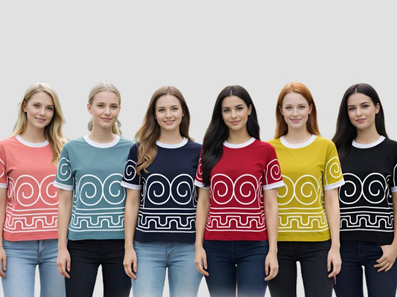 Women Artistic Expression Cotton Blouse For Casual Wardrobe Mia Signora