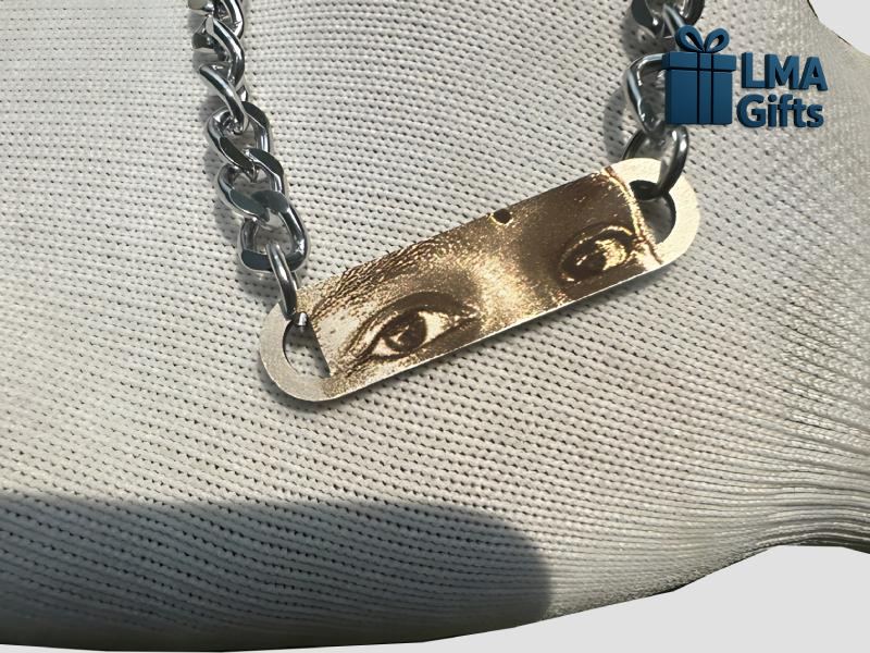 Personalized Metal Portrait Bar Bracelet For Men And Women