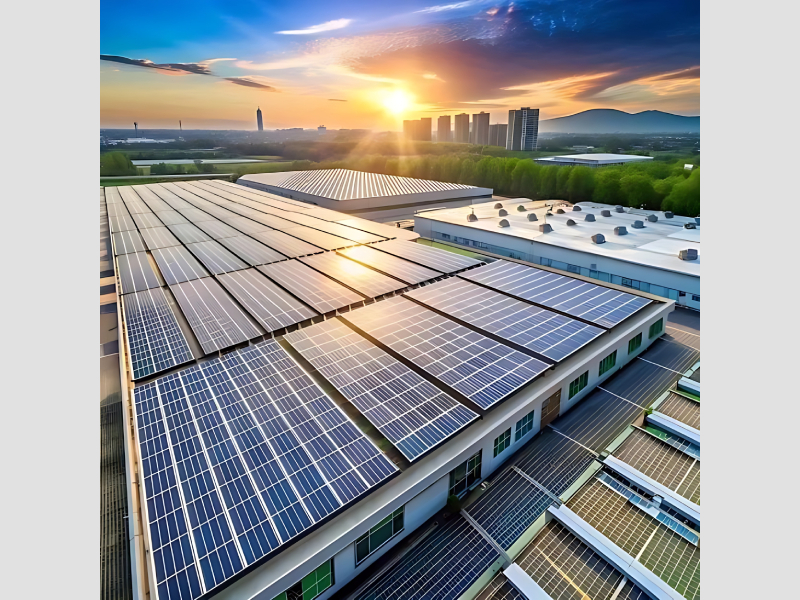 Off Grid Solar Power Plant 10 Kilowatt For Industrial Power Backup