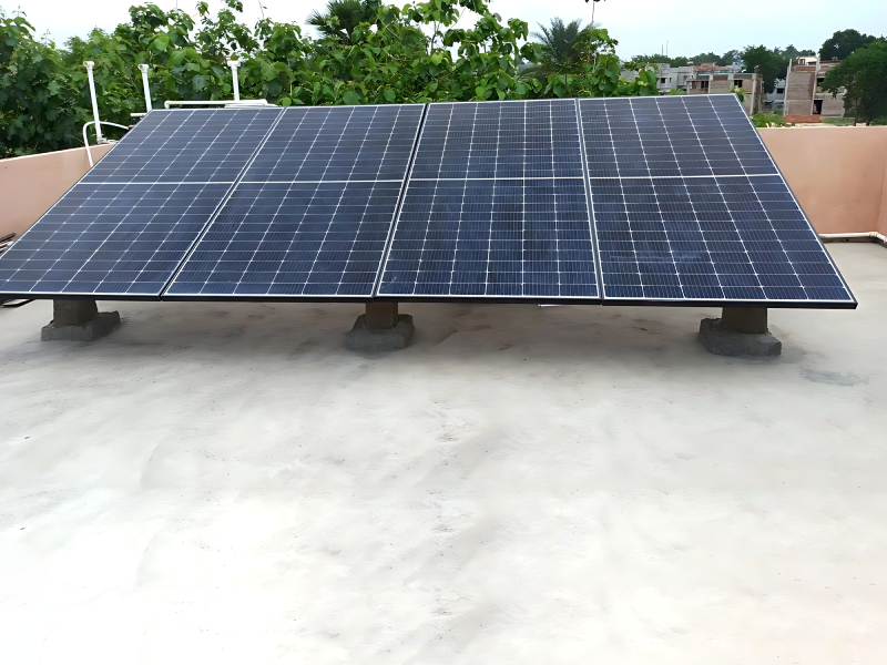 Off Grid Solar Power Plant 2 Kilowatt For Rural And Remote Areas