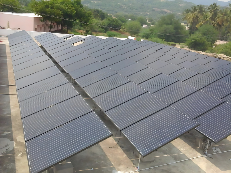 Off Grid Solar Power Plant 5 Kilowatt For Small Commercial Use