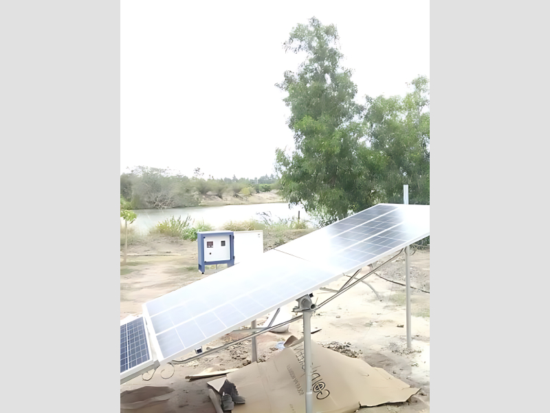 Solar Submersible Water Pumping System 3 HP For Farm Irrigation Model OSP3800