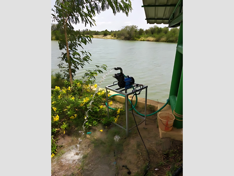 Solar Submersible Water Pumping System 4 HP For High Head Supply Model OSP5000