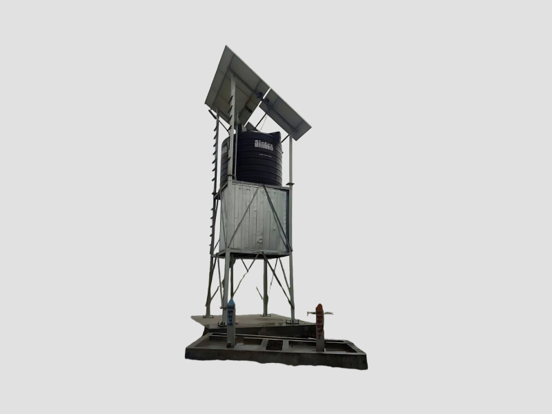 Solar Water Pumping System 4 Horsepower For Farm And Borewell Water Supply