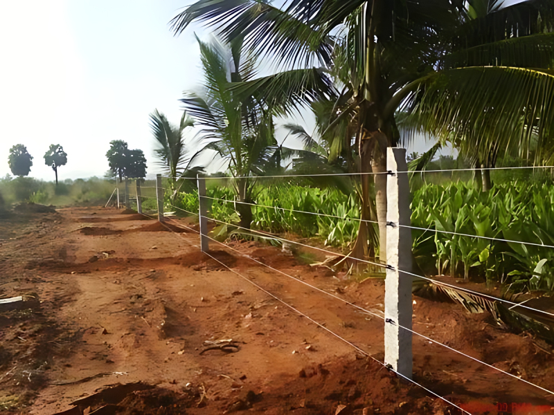 Solar Wildlife Fence 12000 Volt For Forest And Animal Control Areas