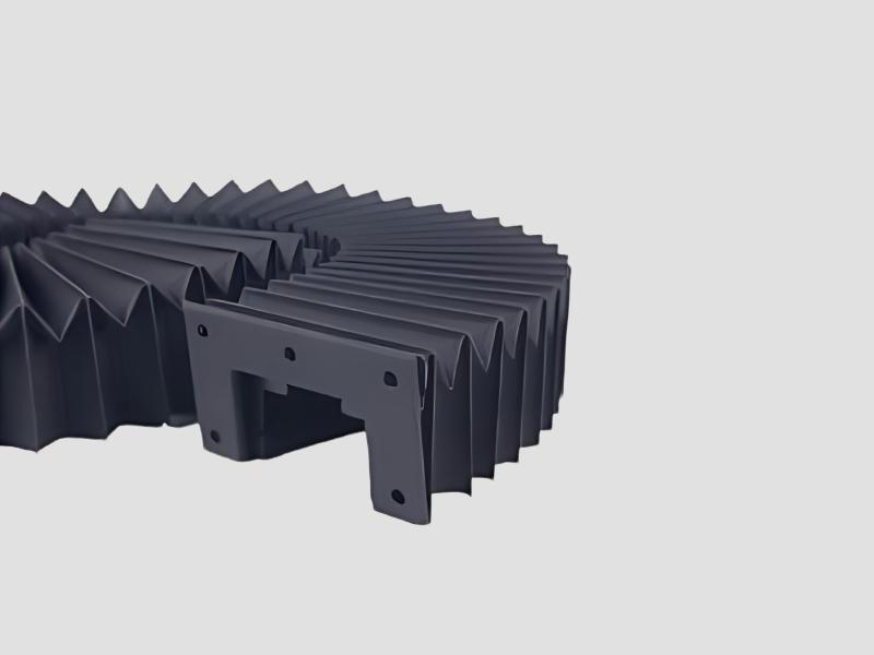 Square Bellows Cover Heavy Duty For Machine Way Protection