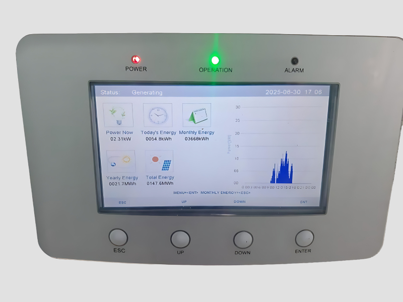 Polycab Solar Inverter System With Digital Display For Efficient Rooftop Power Conversion