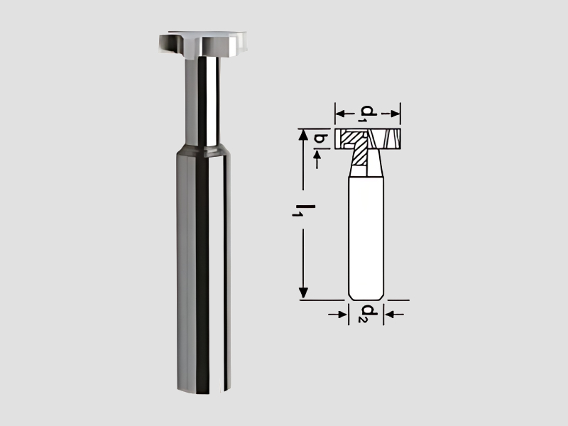 T Slot Cutter Tools For Slot Machining In Engineering Industry