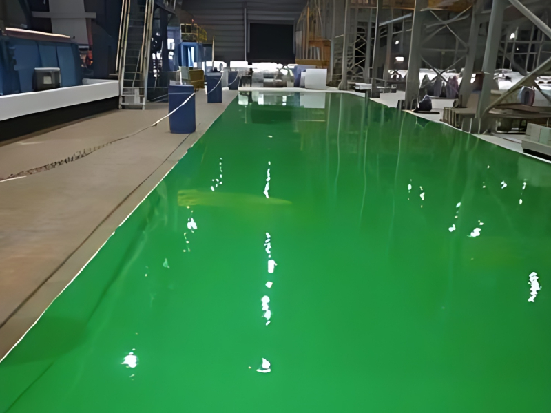 Coloured Epoxy Screed