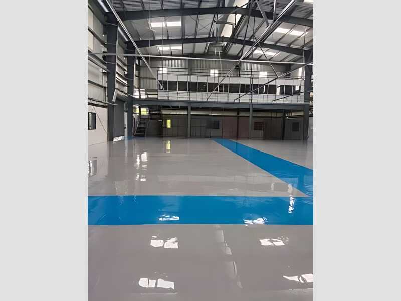 Hospital Epoxy Floor Coating Service For Cleanroom Safety Flooring