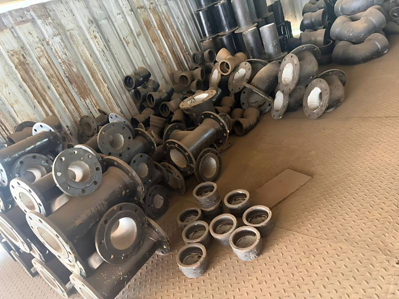 Ductile Iron Flanged Tee Pipe Fitting for Water Pipeline System