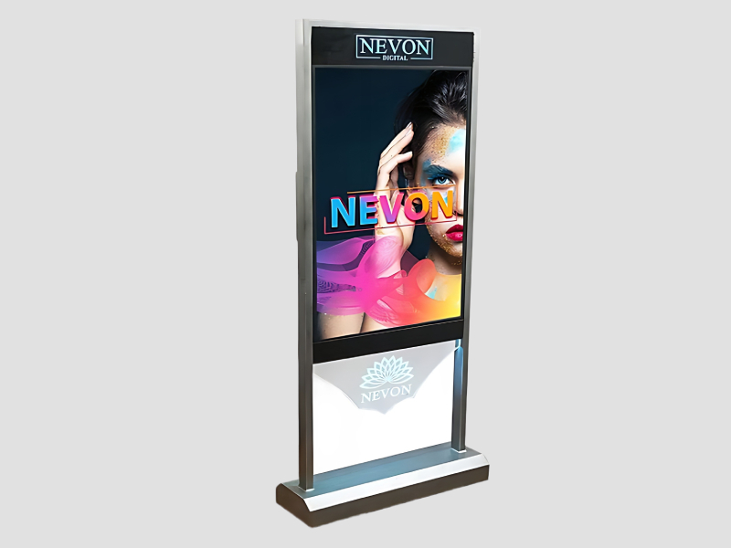 Antique Design 4K UHD Digital Standee for Indoor Advertising