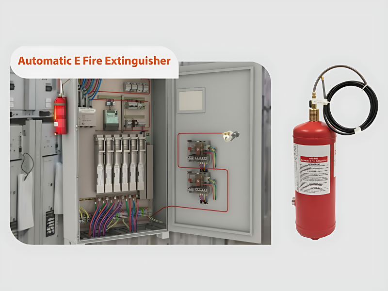 Automatic Fire Extinguisher Tube System 1Kg To 6Kg For Electrical Panels