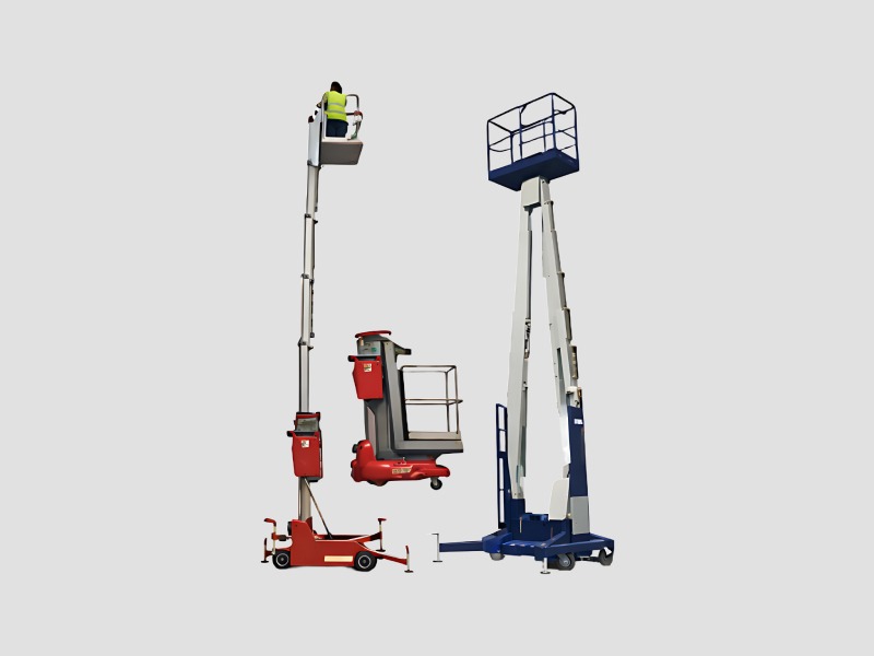 Double Mast Lift 2000kg Capacity Hydraulic Platform Industrial Use