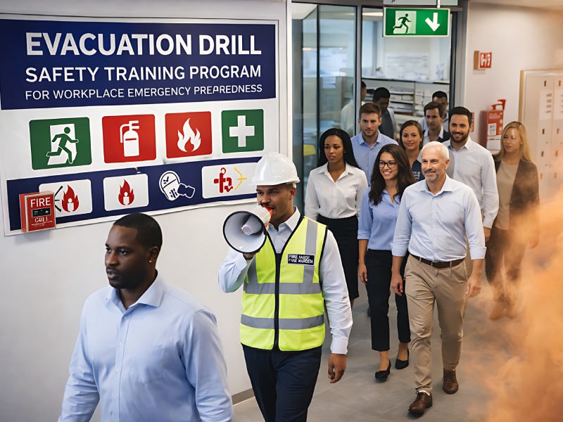 Evacuation Drill Safety Training Program for Workplace Emergency Preparedness