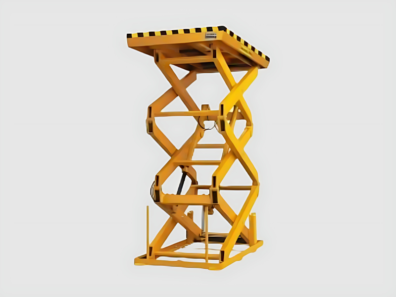 Floor Mounted Scissor Lift 2 Ton Capacity for Material Handling