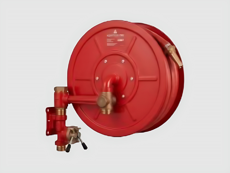 Hose Reel Drum Mild Steel Fire Hose Storage for Safety Use