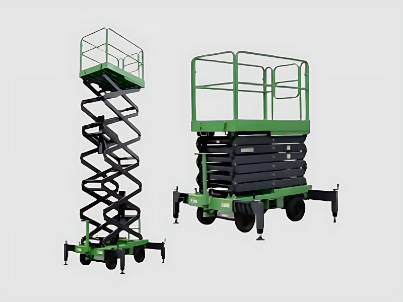 Push Around Scissor Lift 8 Meter Height for Maintenance Work