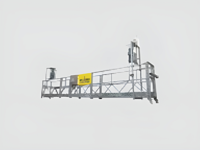 Rope Suspended Platform For Construction Use